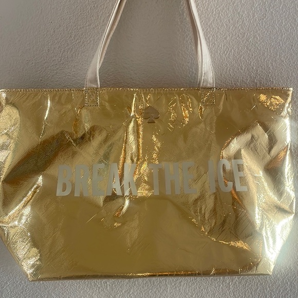 Gold metallic, Kate Spade refrigeration bag - Picture 1 of 10